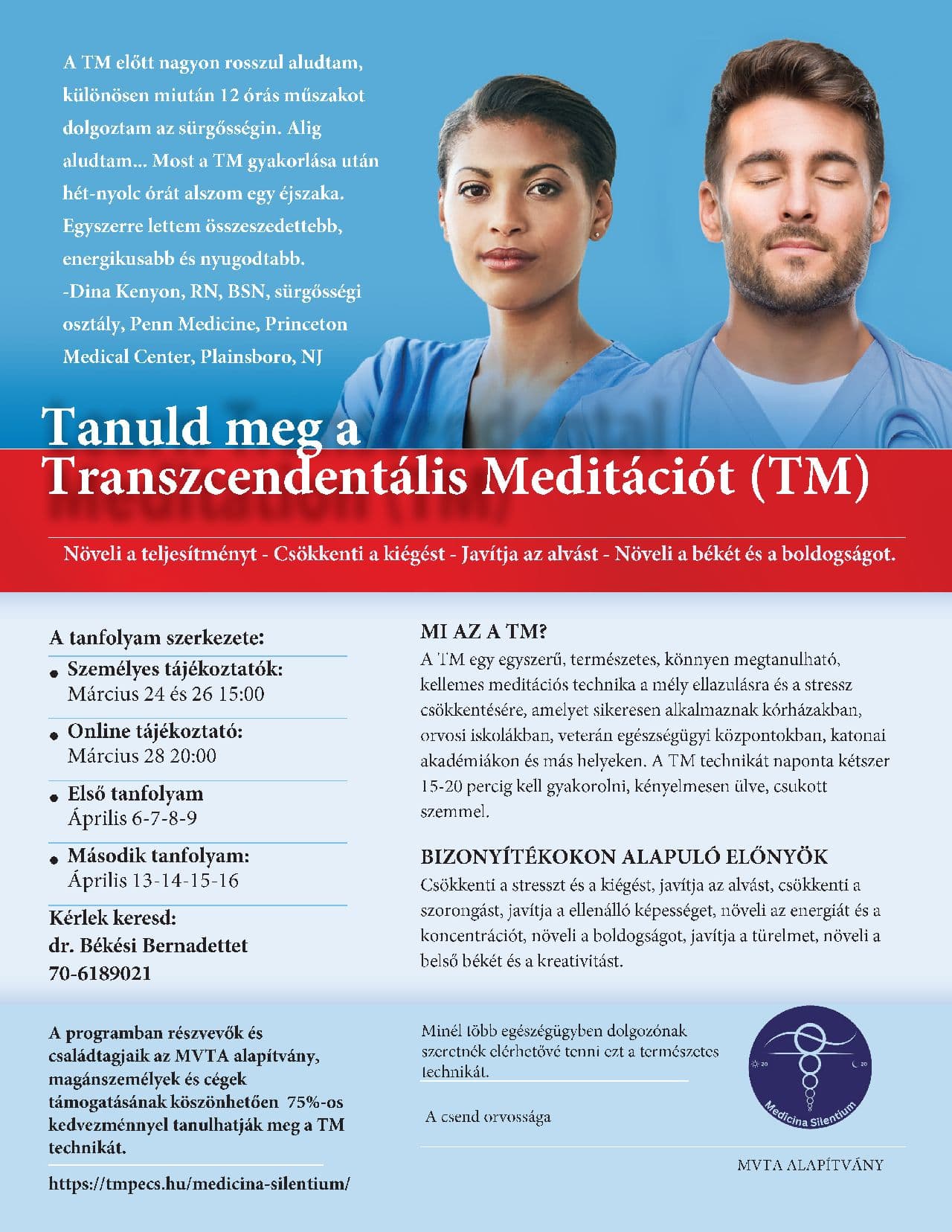 medicina silentium szórólap 3